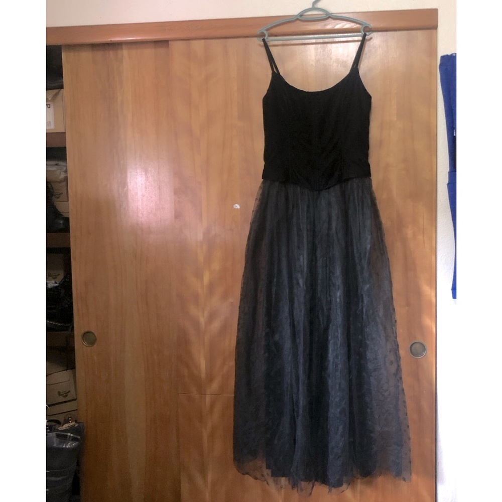 ☠️Jessica McClintock Gunne Sax size 9 Formal, Goth, Punk, stunning dress☠️